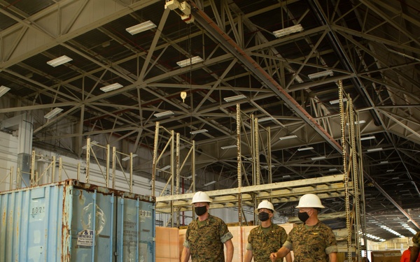 Maj. Gen. Edward Banta visits Camp Lejeune, New River