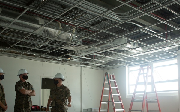 Maj. Gen. Edward Banta visits Camp Lejeune, New River