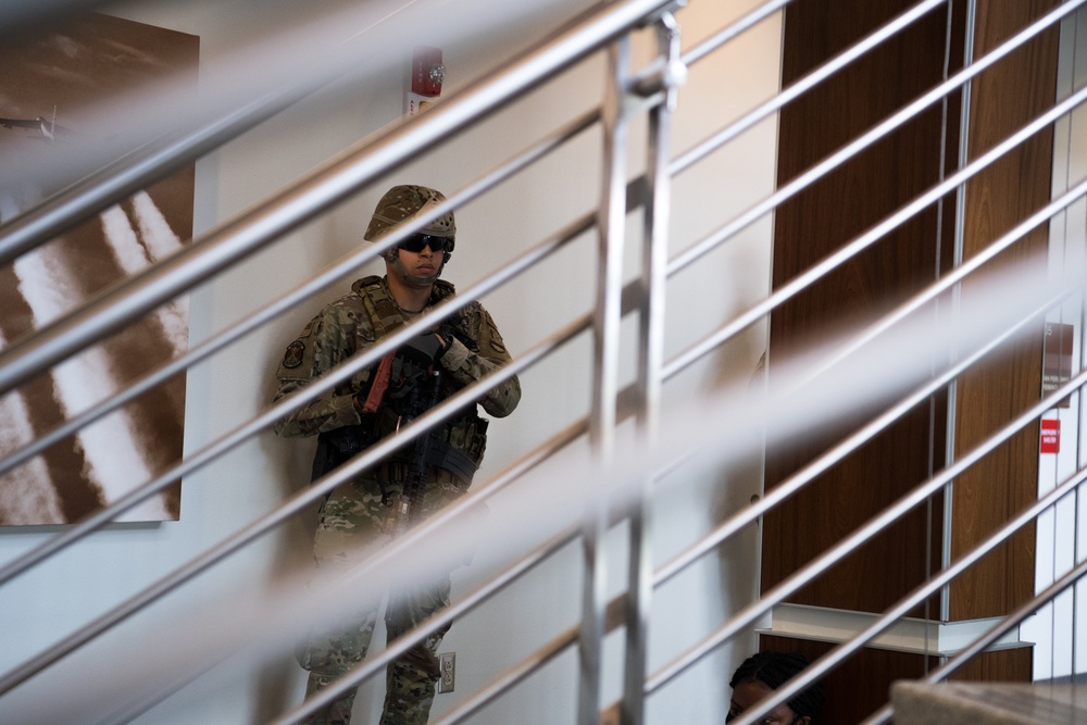 Barksdale active shooter exercise tests Airmen’s response time