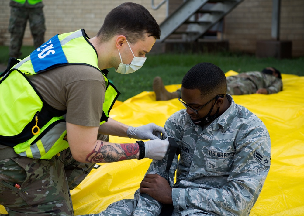 Barksdale active shooter exercise tests Airmen’s response time