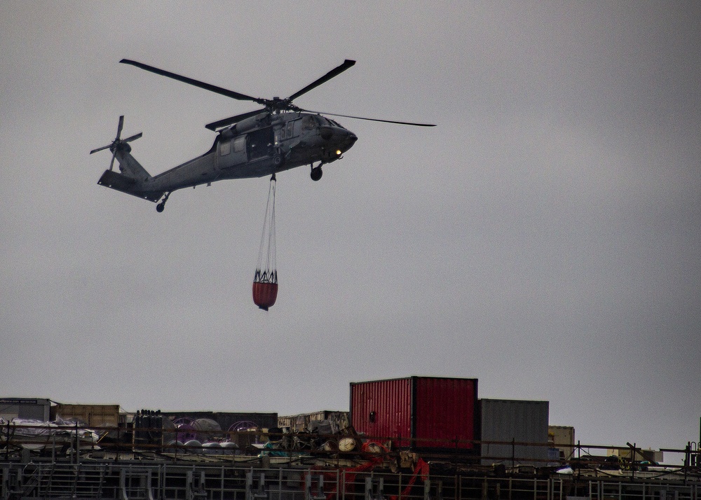 USS Bonhomme Richard Fire Recovery Efforts