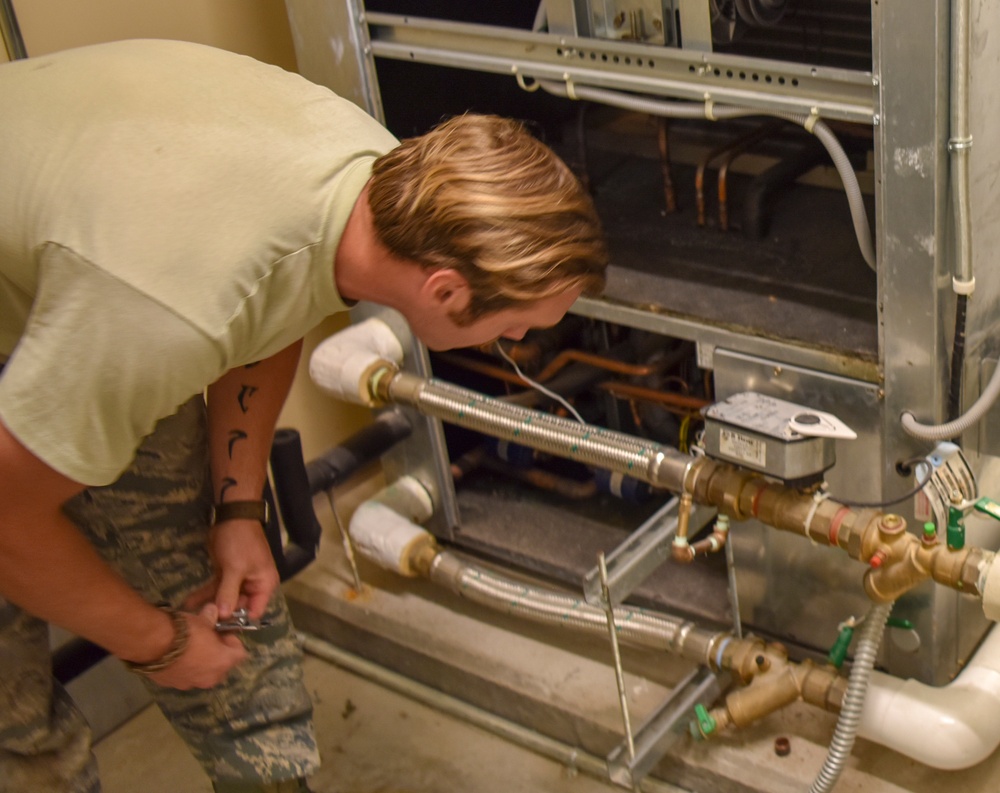 628th HVAC works to keep JB Charleston up and running