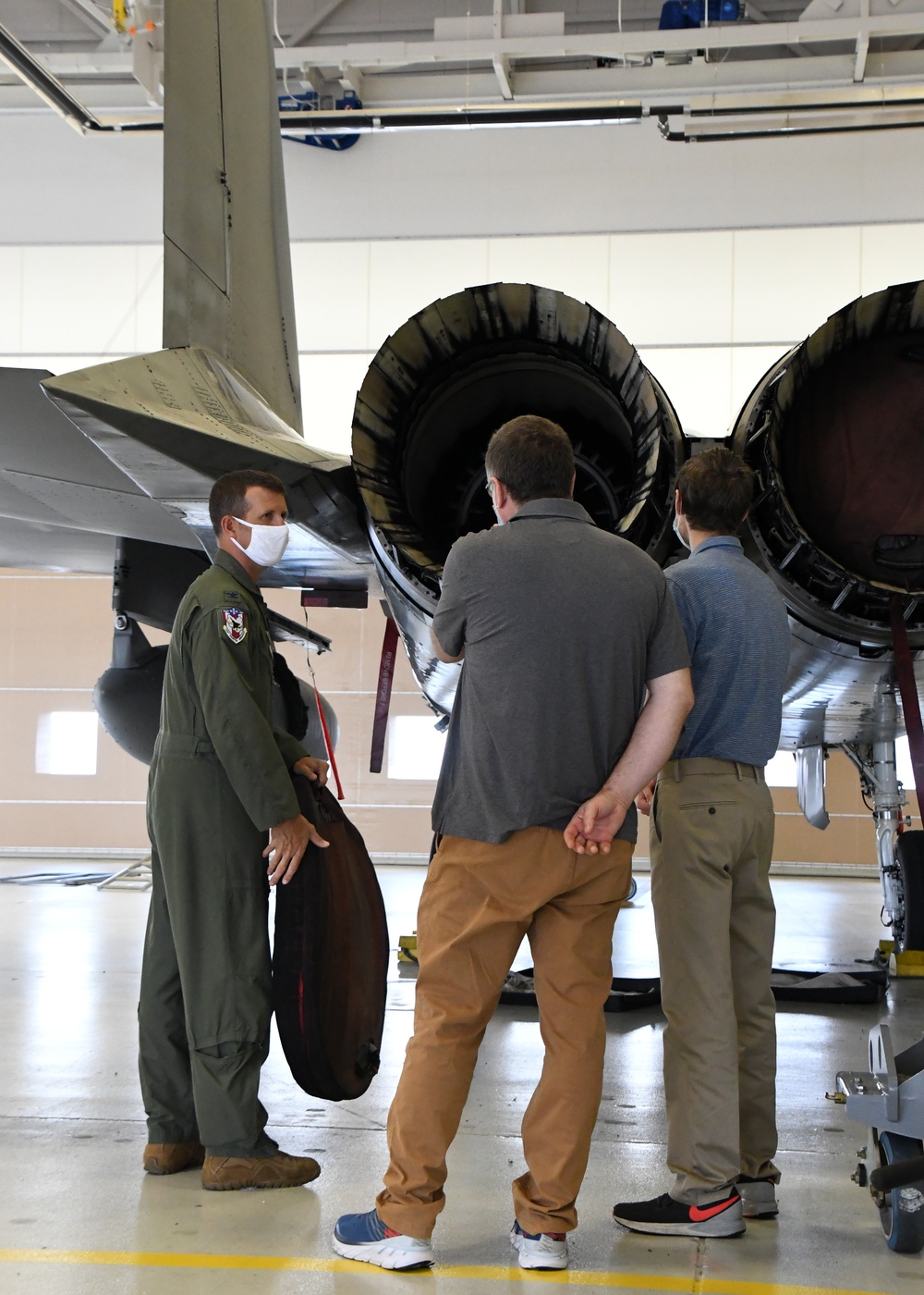 United States Representative's Director of Operations visits 104th Fighter Wing