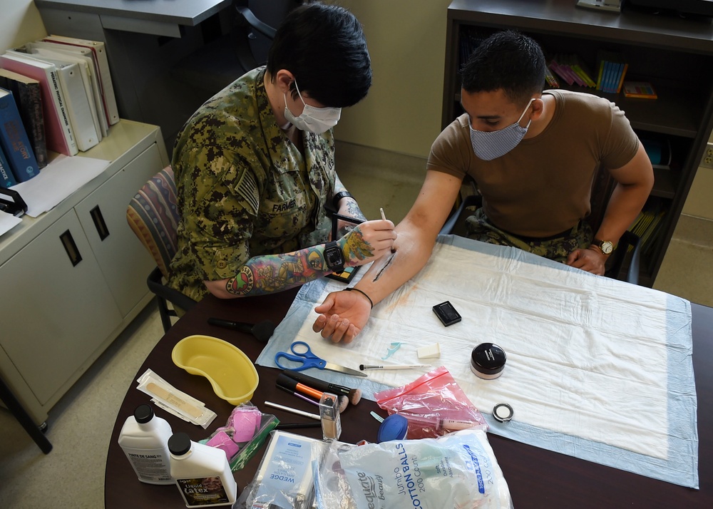 Artistic Effort and Special Effects enhance Medical Training