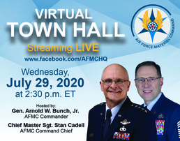 AFMC command team to host virtual town hall