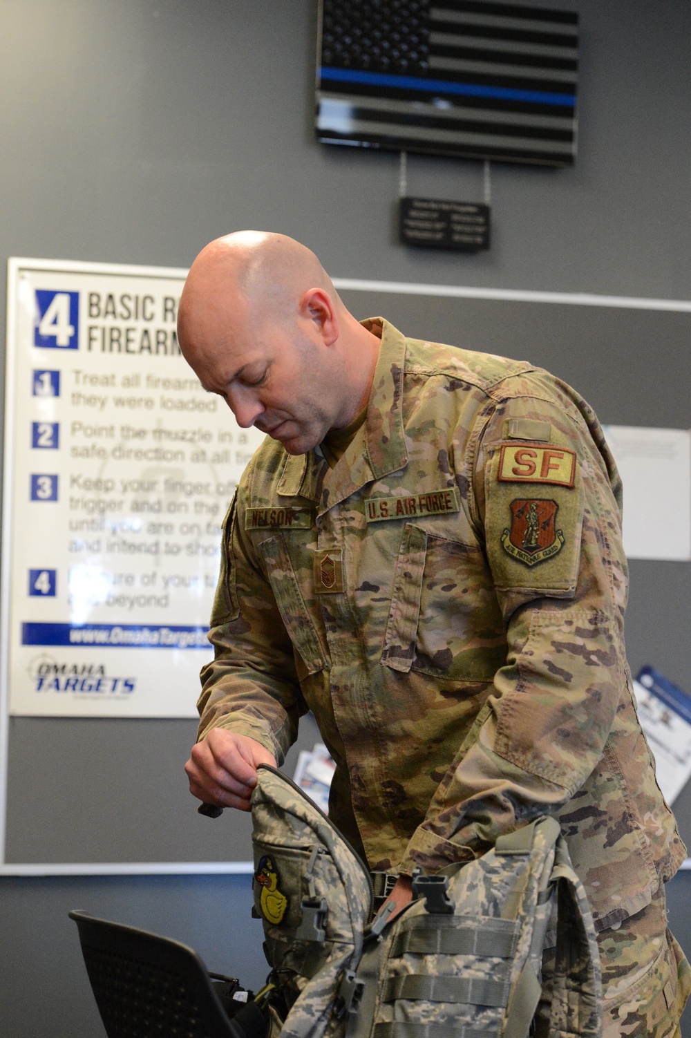 Nebraska Airman uses police career to mentor