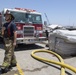 Sailors and Federal San Diego Firefighters fight fire aboard USS Bonhomme Richard