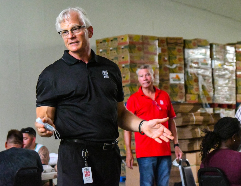 Air National Guardsmen Recieve Appreciation Luncheon from Local Food Bank