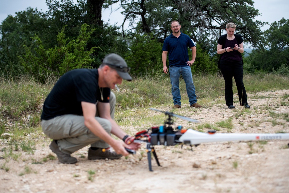 JBSA environmental program takes off with UAS technology