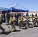 Sailors and Federal San Diego Firefighters fight fire aboard USS Bonhomme Richard