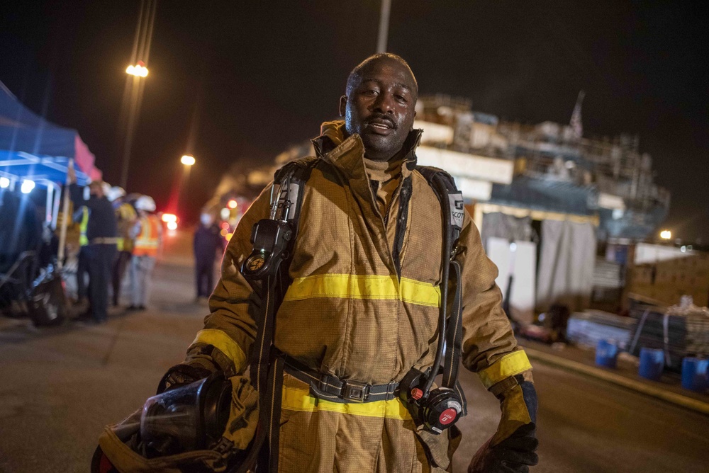 USS Bonhomme Richard (LHD 6) Fire