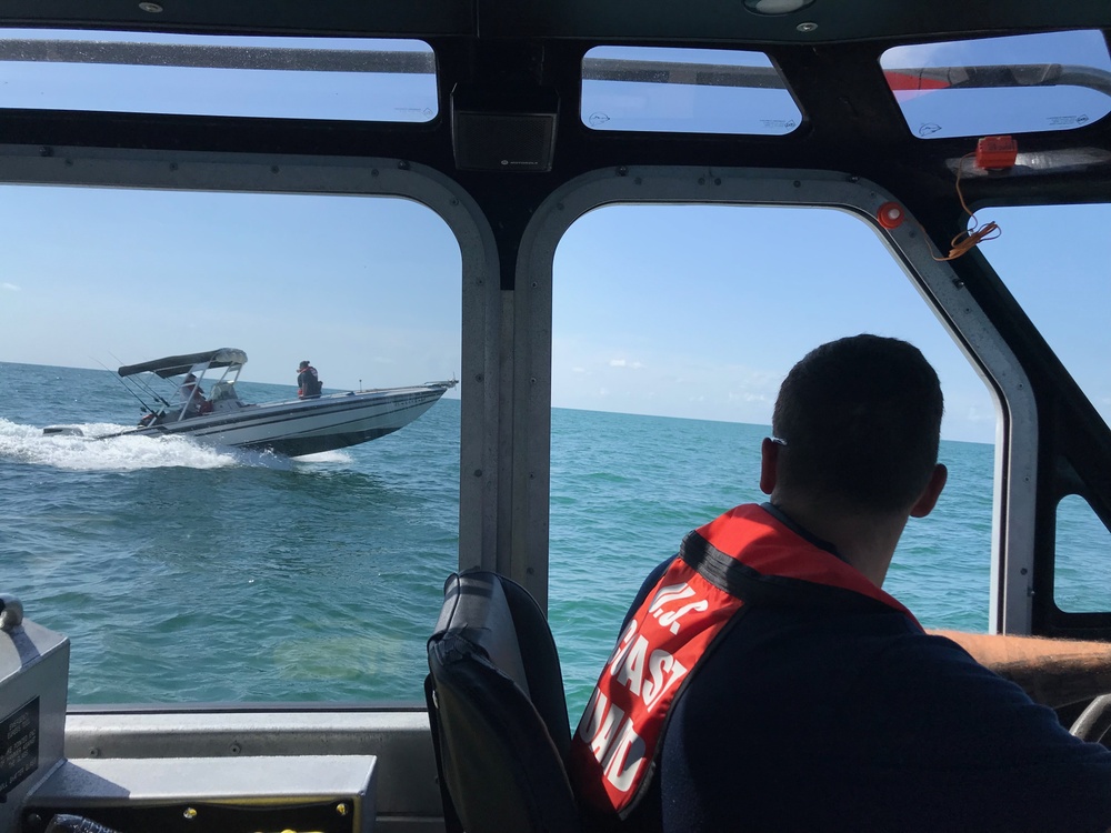 Coast Guard rescues man after boat takes on water 13 miles west of Clearwater