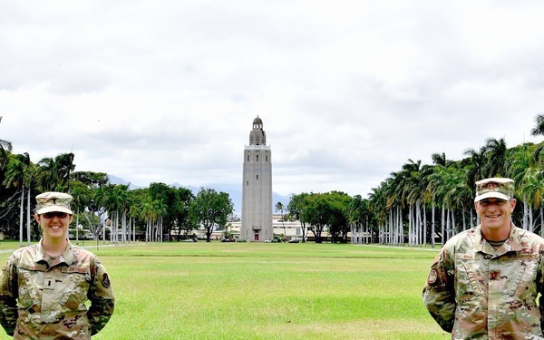 Police officer saved by military members