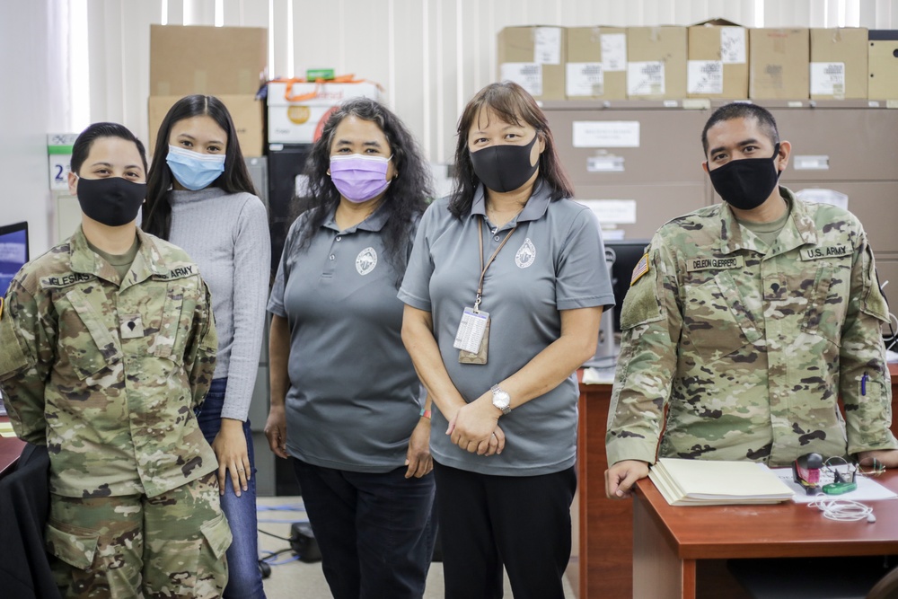 Guam National Guard assists Department of Public Health and Social Services with COVID-19 passenger tracking