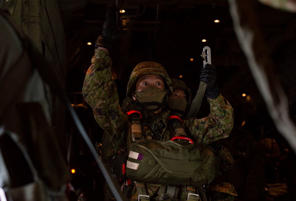 Green light, Go: JGSDF conduct jump training from Yokota C-130's