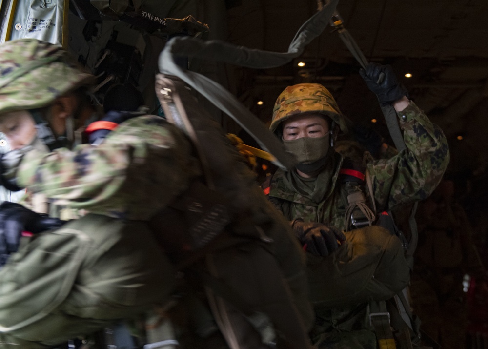Green light, Go: JGSDF conduct jump training from Yokota C-130's