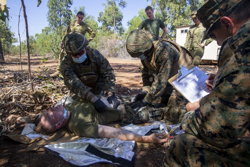 Simulation allows Navy corpsmen first time training opportunity