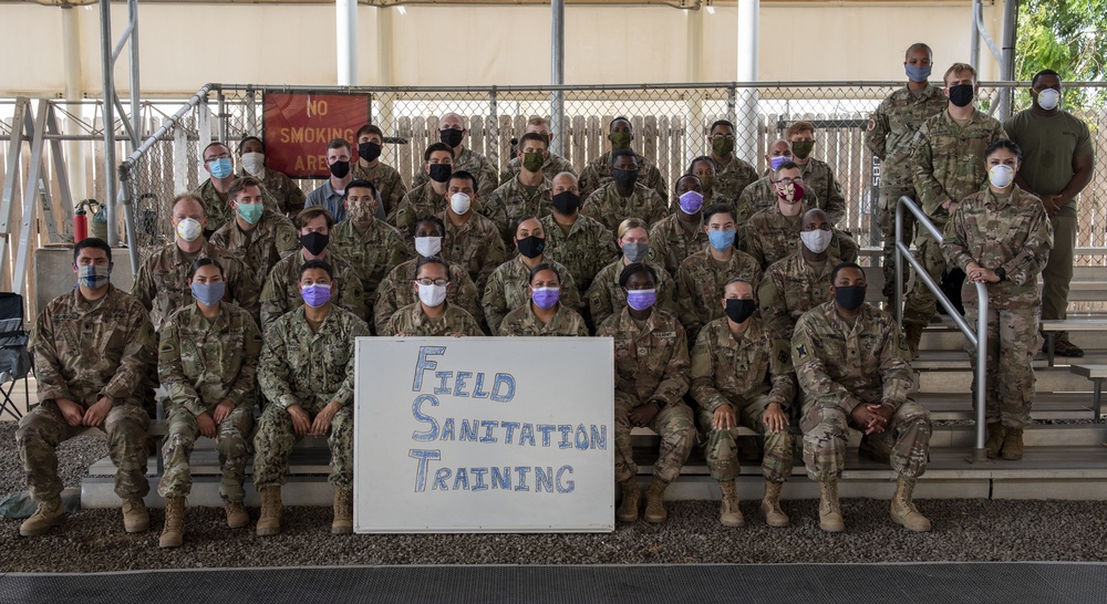 443rd CA BN hosts Army Field Sanitation Training certification course
