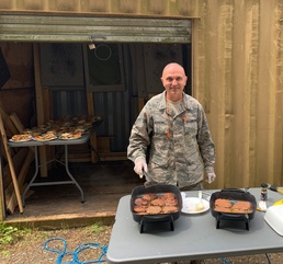446th chapel team cares for Reserve Citizen Airmen through food