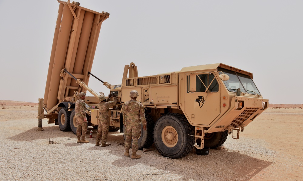 THAAD Battery and Soldiers protect CENTCOM AOR