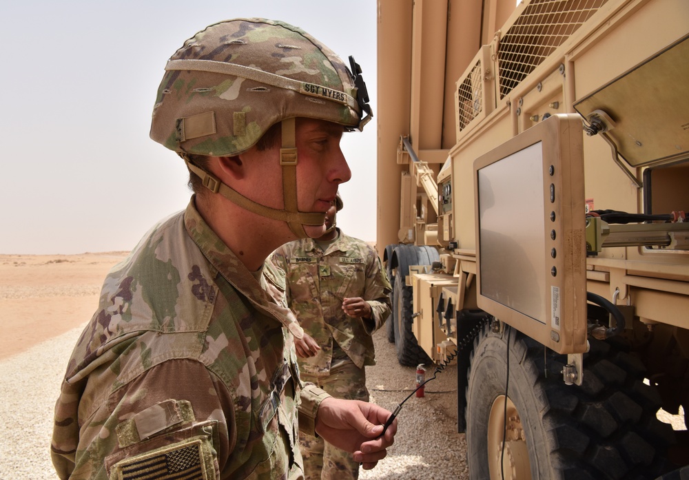 THAAD Battery and Soldiers protect CENTCOM AOR