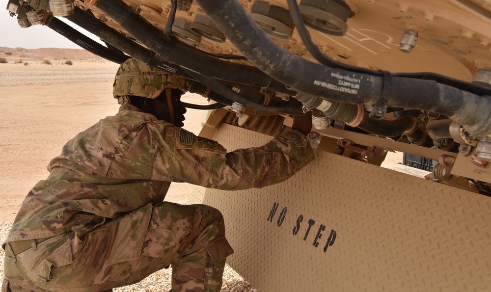 THAAD Battery and Soldiers protect CENTCOM AOR