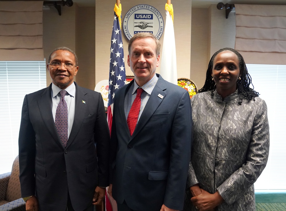 AAID Mark Green Meets with Dr. Kalibata and Jakaya Kikwete