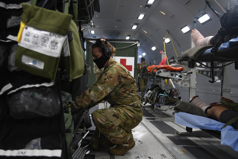 KC-46A Pegasus Completes It’s First Aeromedical Evacuation Mission