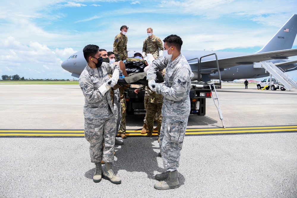 KC-46A Pegasus Completes It’s First Aeromedical Evacuation Mission