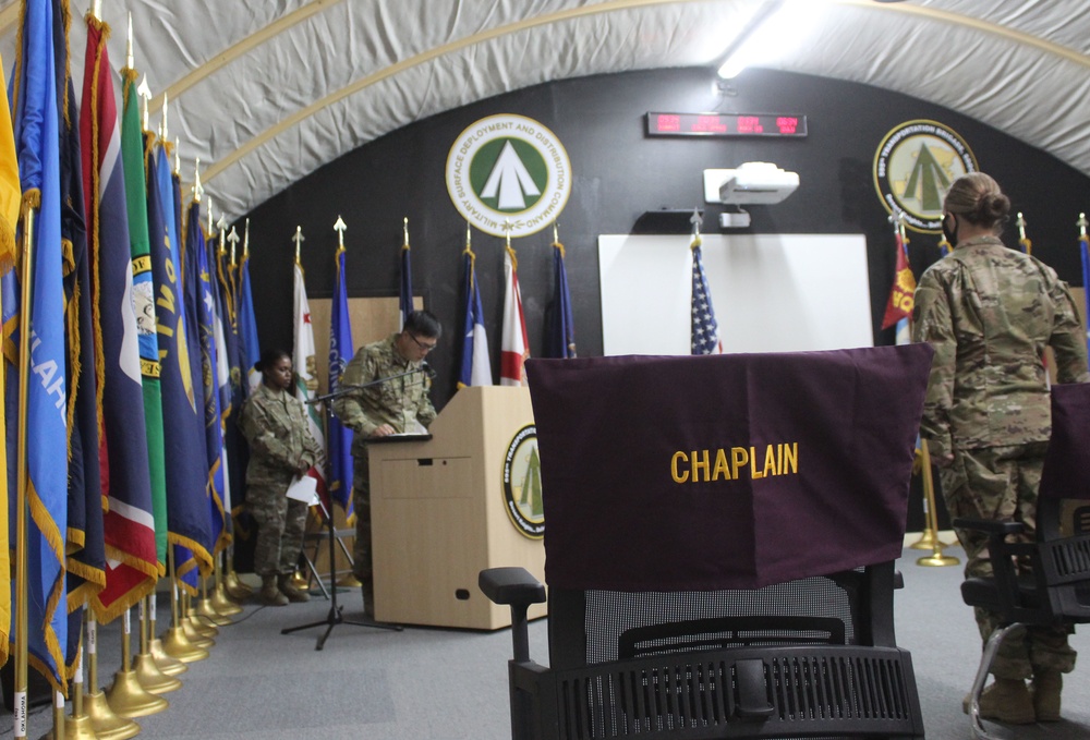 HHD, 595th Trans. BDE Change of Command