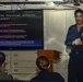 Sailors attend a safety stand down