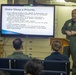 Sailors attend a safety stand down