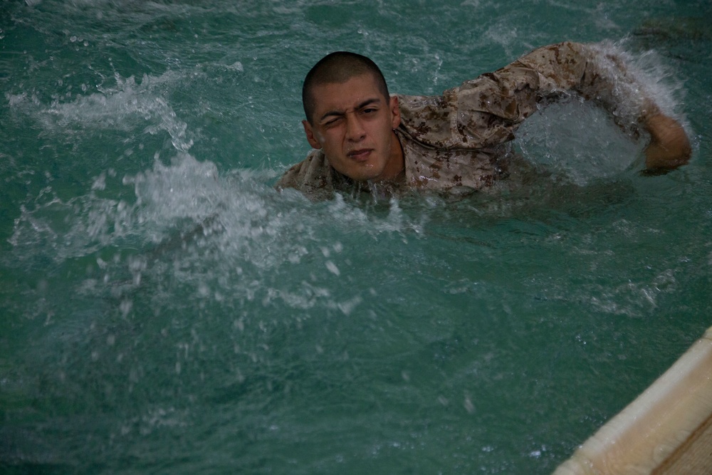 Alpha Company Swim Qualification