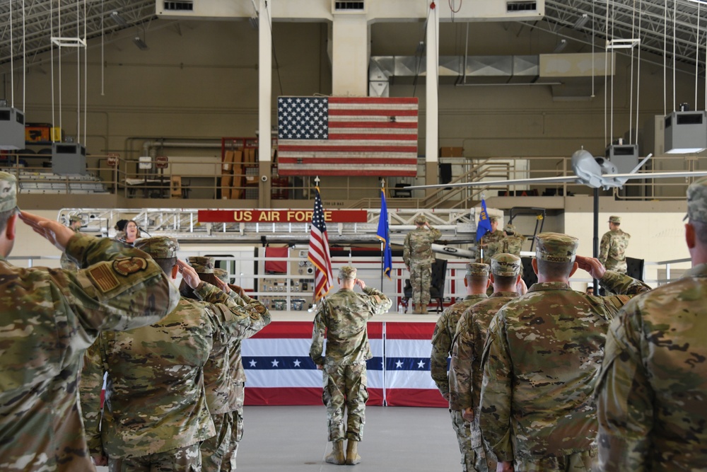 319th Mission Support Group Change of Command