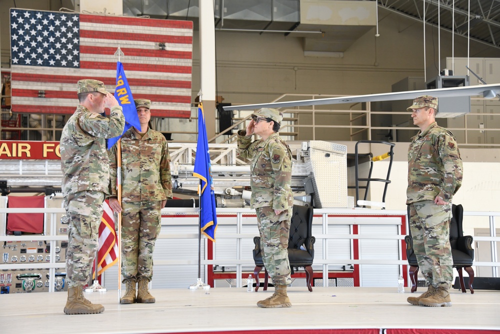 319th Mission Support Group Change of Command