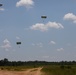 Paratroopers participate in the annual St. Michael's Jump at Ft. Bragg