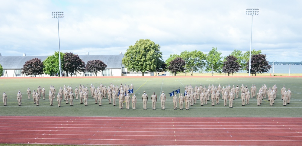 200715-N-TB852-1001 NEWPORT, R.I. (July 15, 2020)  Navy Officer Development School (ODS) class 20060 graduates