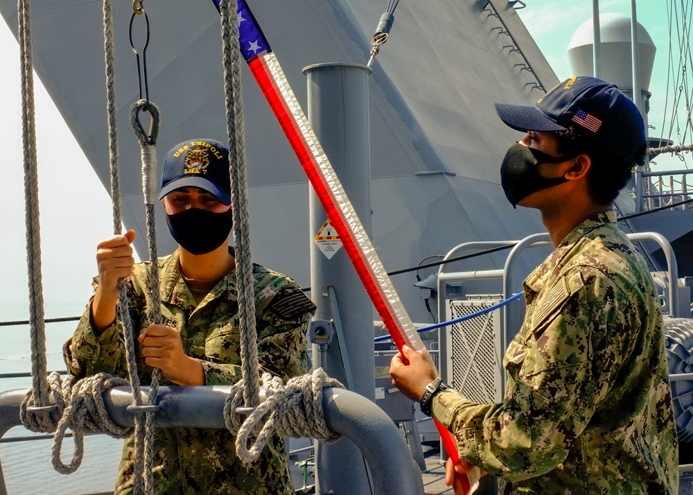 U.S. Navy Amphibious Assault Ship USS Tripoli Joins the Fleet