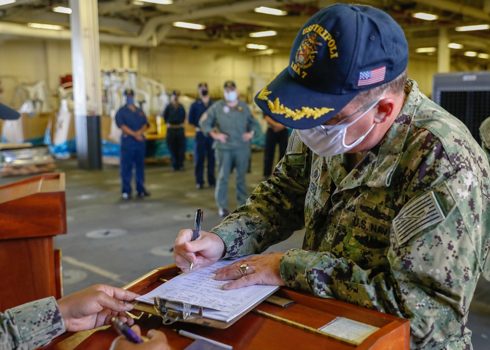 U.S. Navy Amphibious Assault Ship USS Tripoli Joins the Fleet