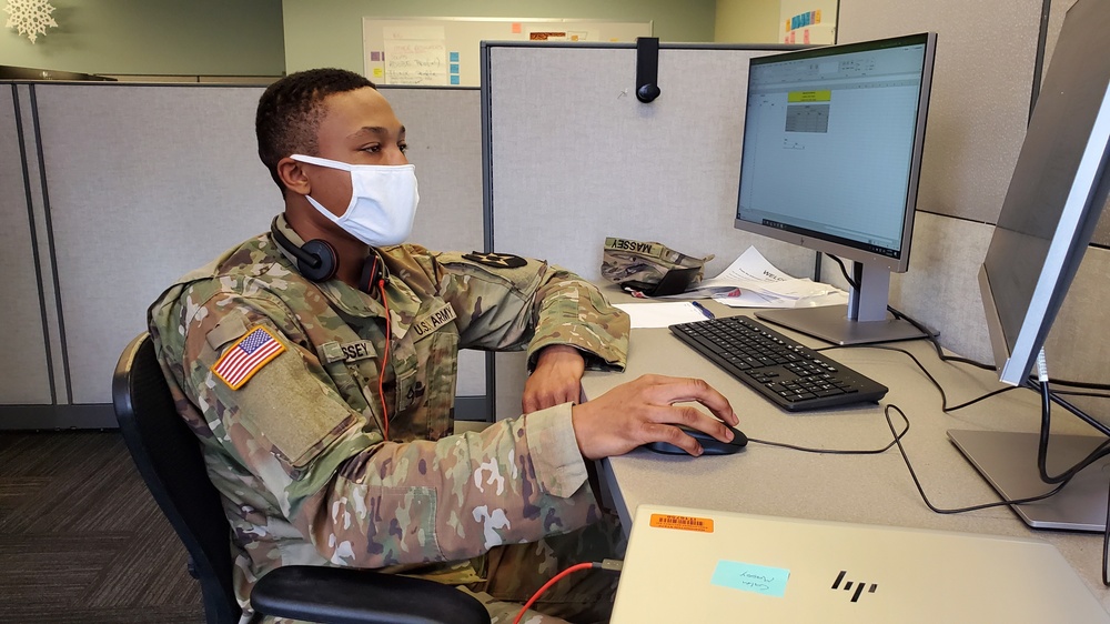Guardsmen verifying documentations help Employment Security with backlog, get individuals paid