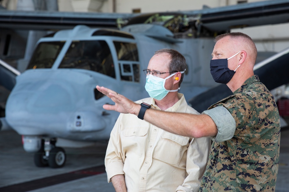 Congressman Murphy, Navy and Marine Corps Leaders visit MCAS New River