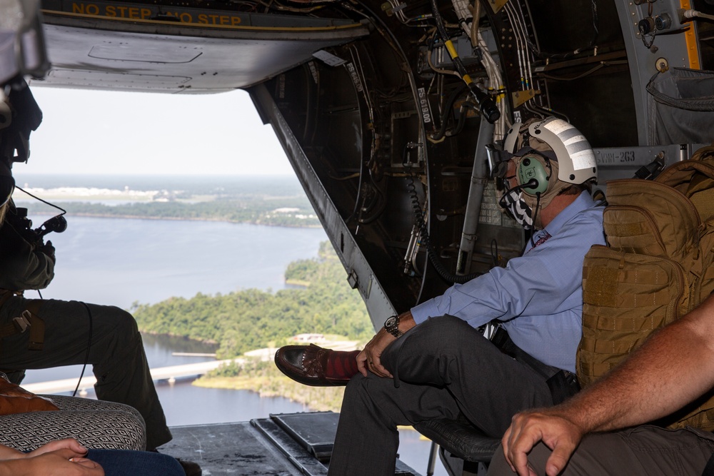 Congressman Murphy, Navy and Marine Corps Leaders visit MCAS New River