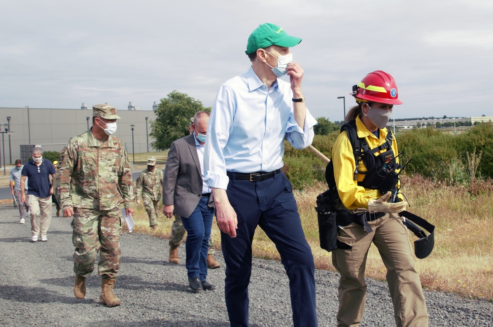 Oregon National Guard wildland firefighter training