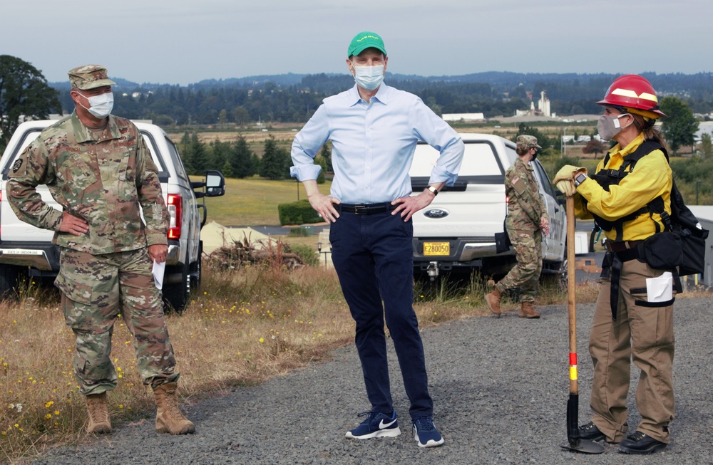 Oregon National Guard wildland firefighter training