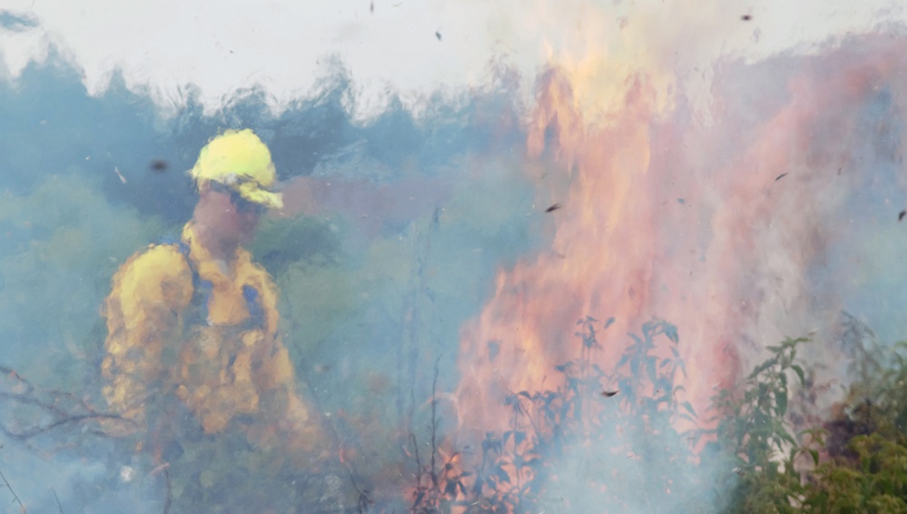 Oregon National Guard wildland firefighter training