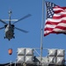 Sailors and Federal San Diego Firefighters fight fire aboard USS Bonhomme Richard