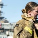 Sailors and Federal San Diego Firefighters fight fire aboard USS Bonhomme Richard