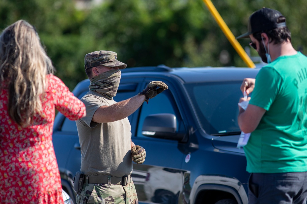 Delaware Guard at Dewey Beach, checks 1,065 for COVID-19