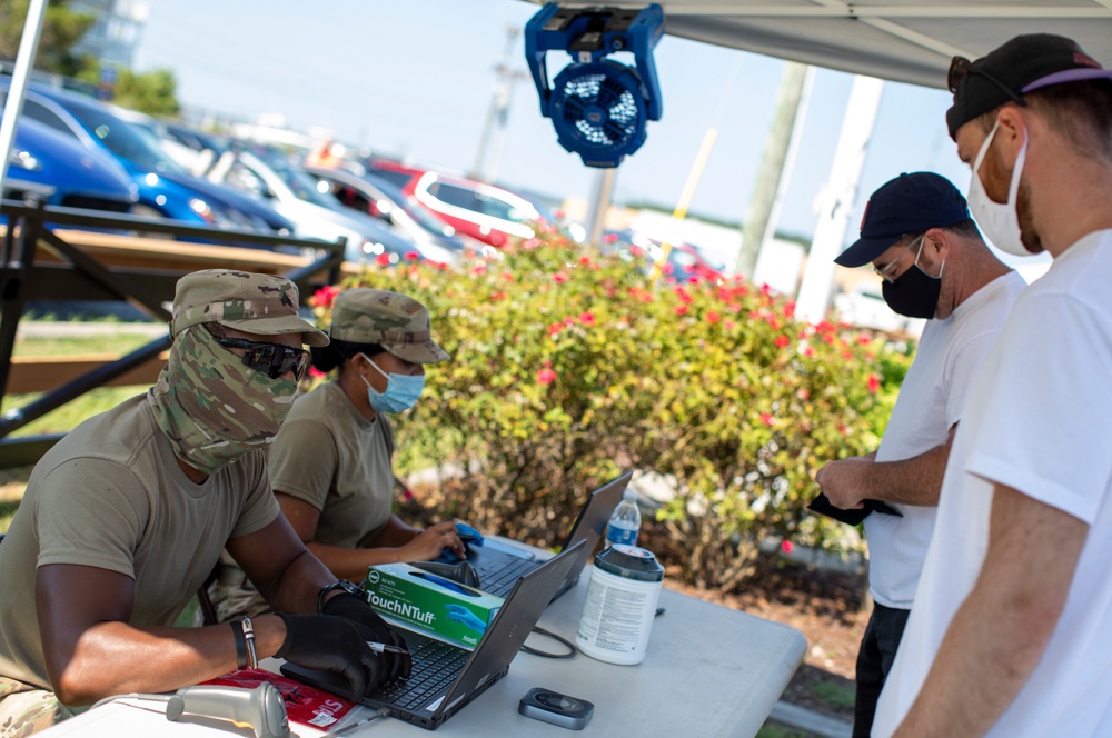 Delaware Guard at Dewey Beach, checks 1,065 for COVID-19