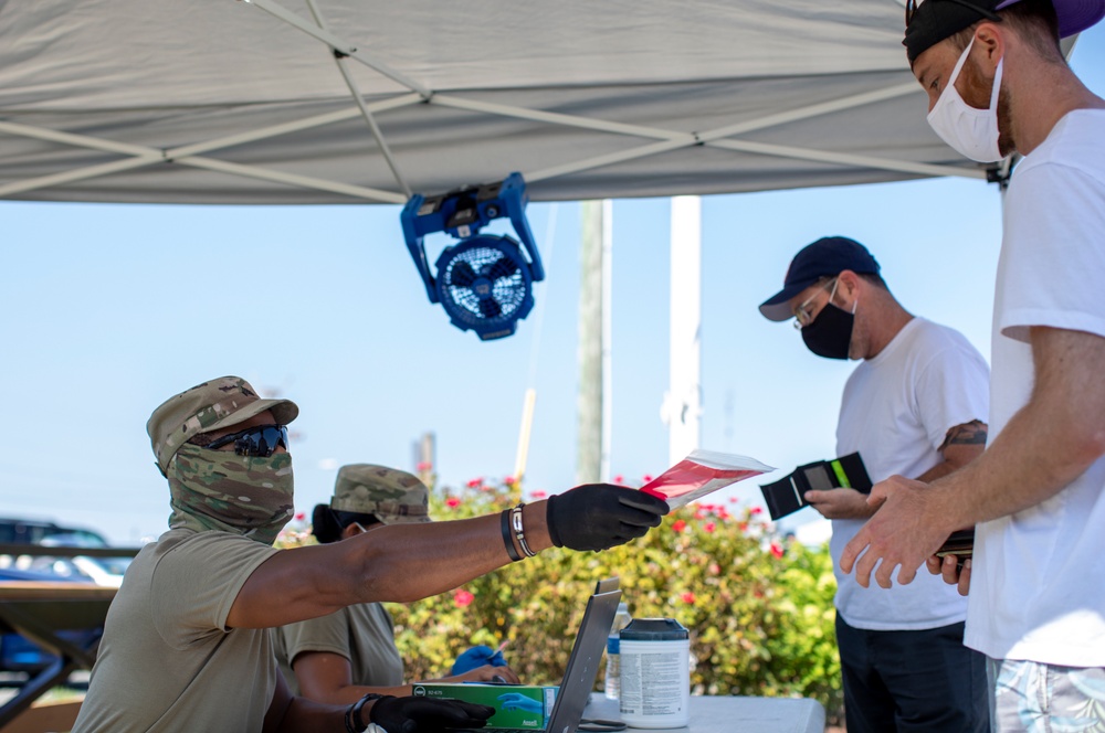 Delaware Guard at Dewey Beach, checks 1,065 for COVID-19